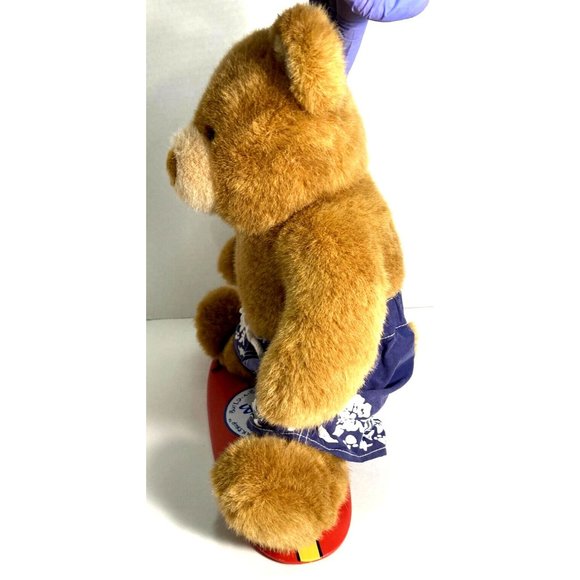 Surf Club Teddy Bear Build-A-Bear Brown Swim Shorts Stuffed Animal Plush PA-9859 - Picture 12 of 12